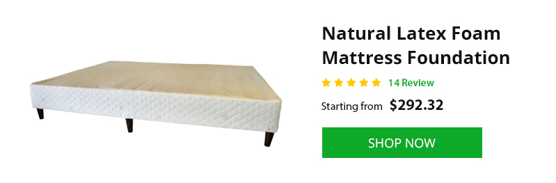 Latex Foam Mattress Foundation