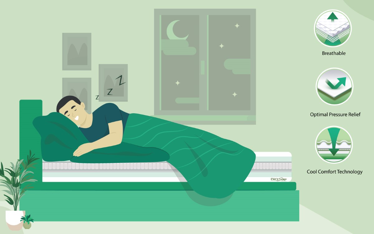 How a hybrid mattress transformed my sleep every night