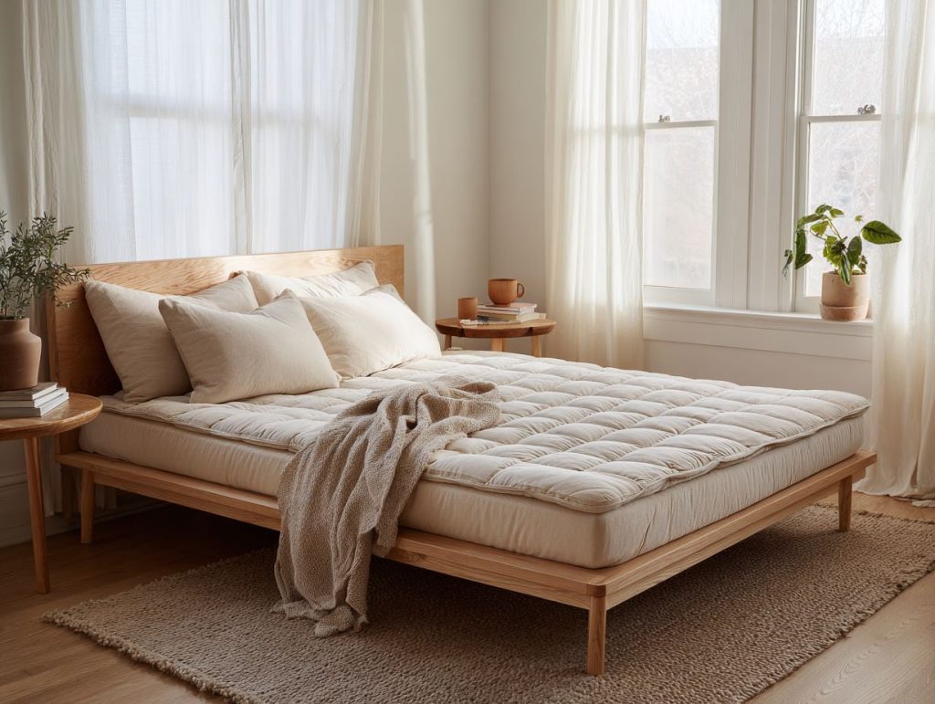 3 inch wool mattress topper
